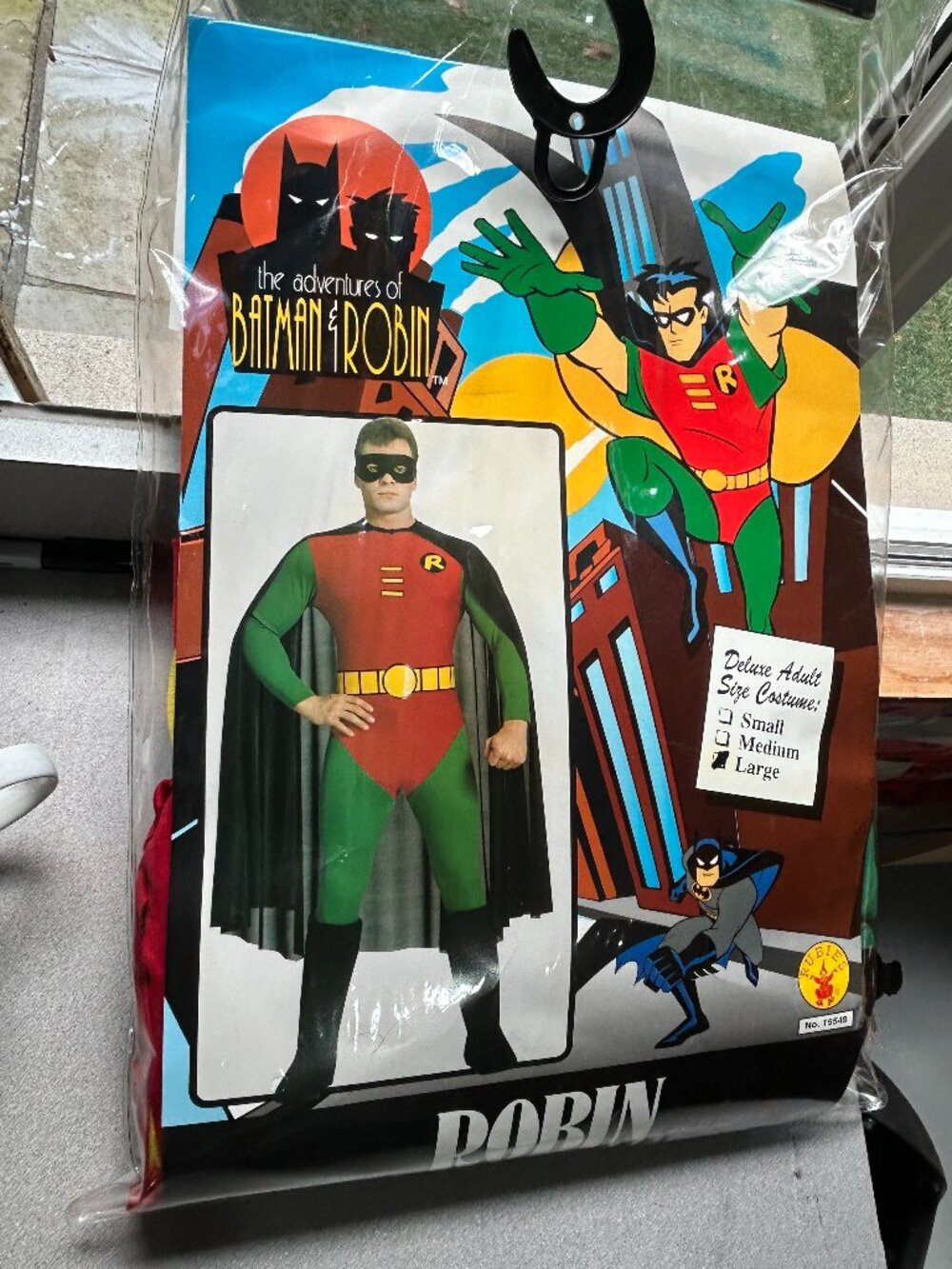 Men’s DC Comics Robin Costume – Size Large